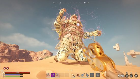 Nightingale update 0.2 - A massive Sun Giant collapses to its knees, breaking apart.