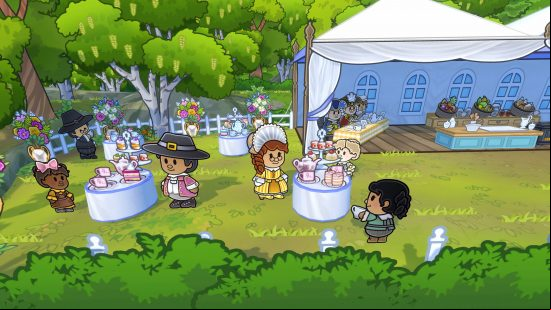 Cake contest in Echoes of the Plum Grove