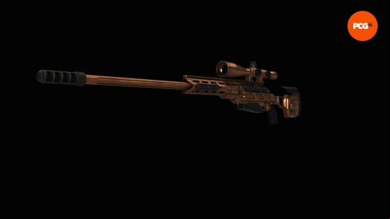 XDefiant best weapons: Bronze TAC-50 inspect screen in the loadout menus