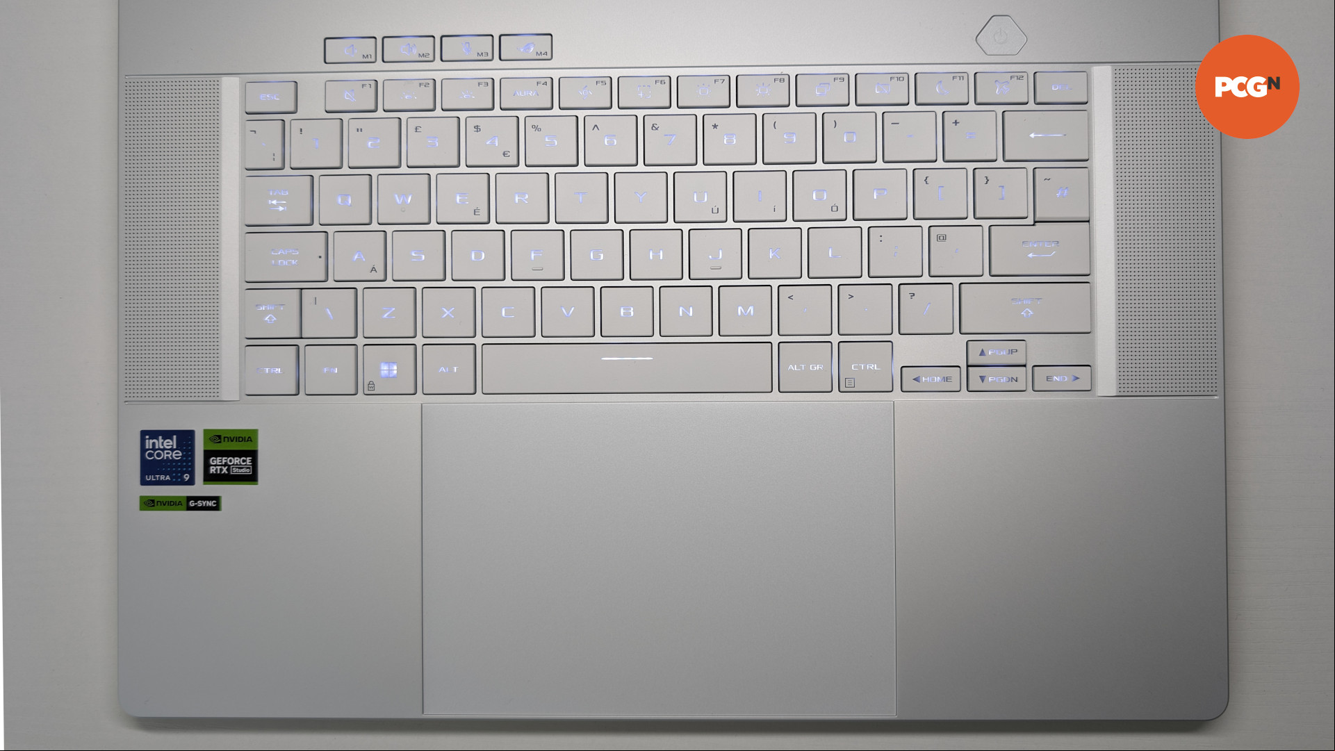 Asus ROG Zephyrus G16 (2024) review: Keyboard with enlarged keycaps