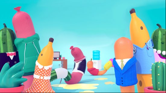 Best sex games: cacti, pickles, bananas, and sausages wearing suits and other clothing.