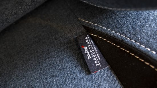 A close-up of the label on the Boulies Master