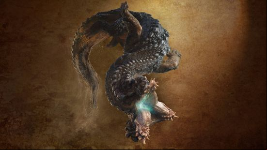 Monster Hunter Wilds release date: the Balahara is a sandworm-like creature with fins to help it swim in sand.