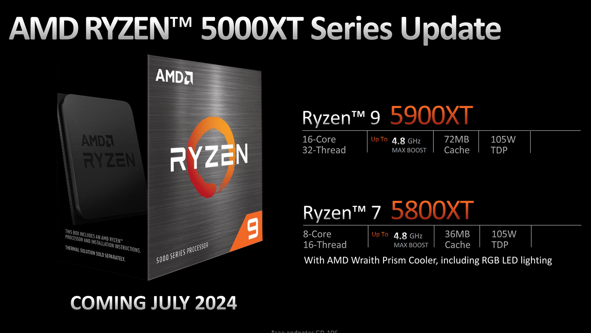 amd am4 ryzen 5900 xt 5800 xt specs