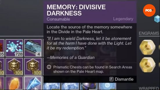 Destiny 2 Facet of Honor location