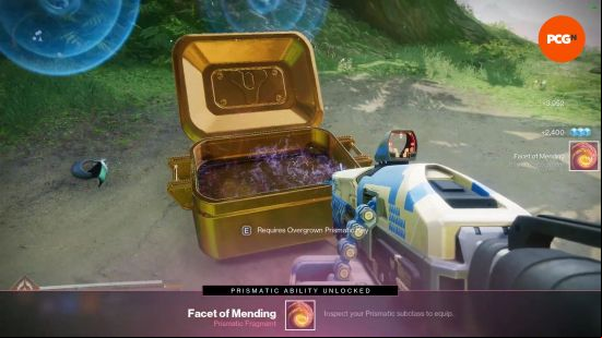 Destiny 2 Facet of Mending chest location