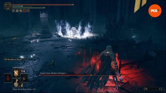 fighting count ymir as a boss in elden ring