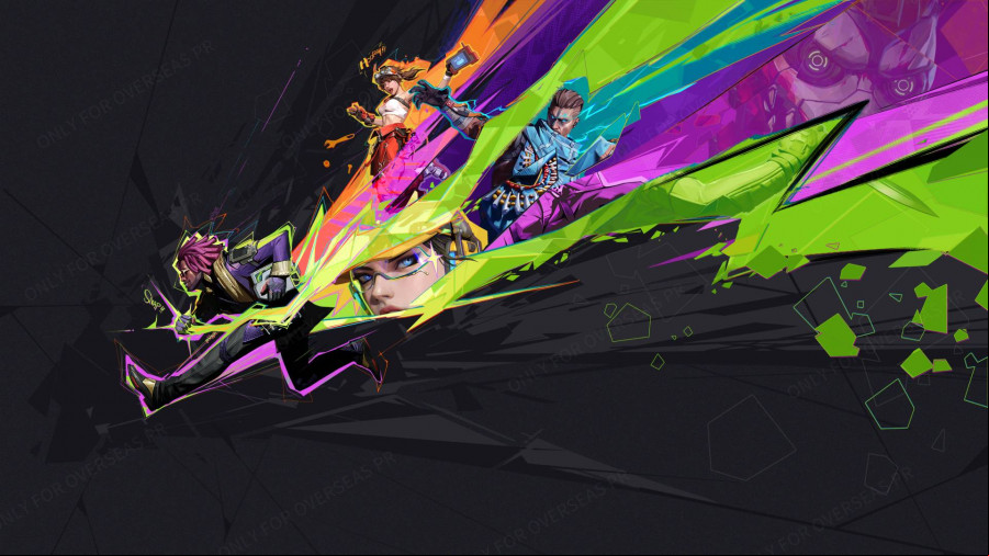 A collection of characters on a black background shown in the trail of a black man's shadow as he runs