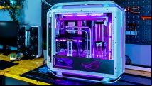 Gaze into the reflection of this stunning AMD water-cooled PC build