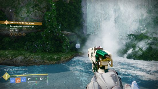 The Vision of the Traveler in the Landing