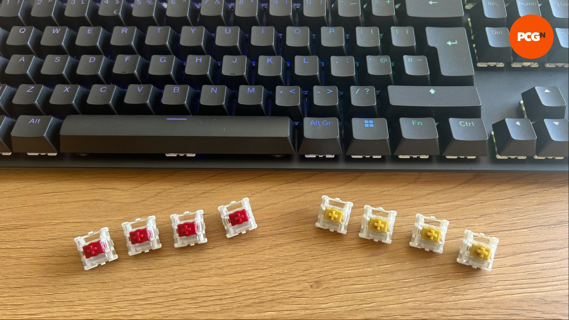 NZXT Function 2 and its spare switches 