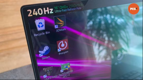 Razer Blade 16 (2024) review: 240Hz OLED screen corner sticker