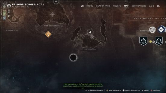 The map for the seclusion traveler