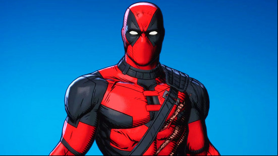 Best Fortnite skins: Deadpool in his red and black suit