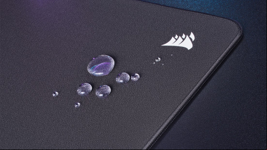Corsair MM500 v2 Extended mouse pad with liquid spill
