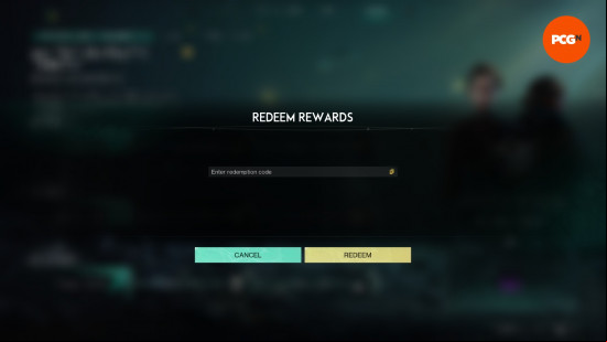 The Once Human codes redemption screen in-game.