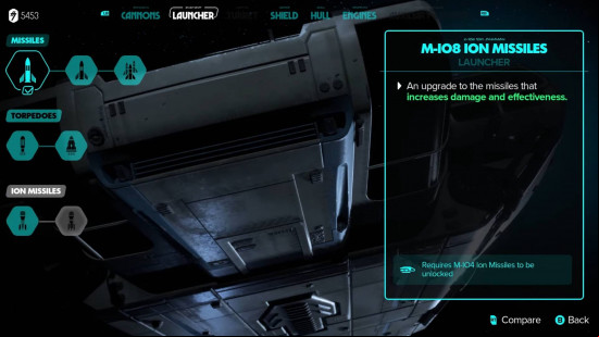 A look at the weaponry in Trailblazer upgrades