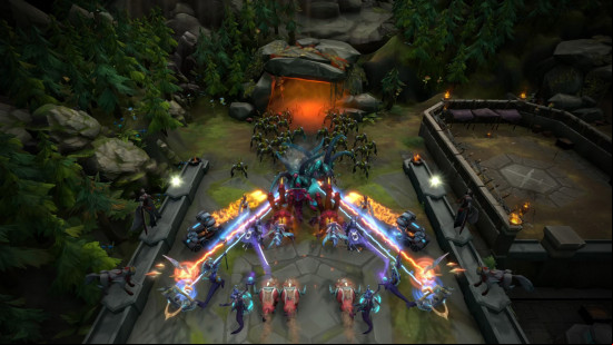 Best tower defense games: two waves fighting each other