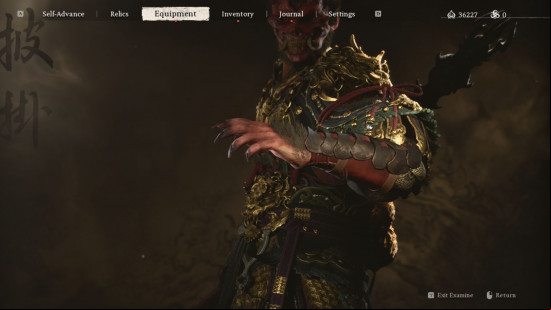 Black Myth Wukong ochre set