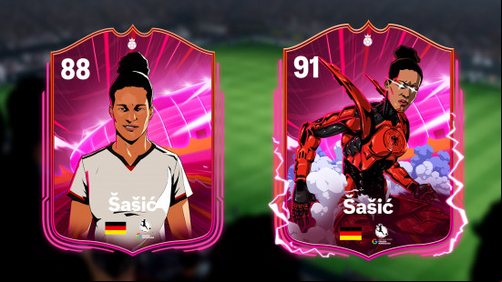 EA FC 25 heroes: Celia Sasic's cards