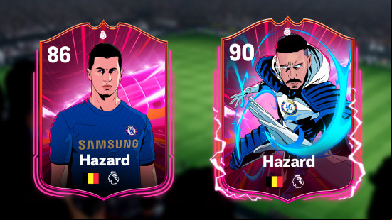 EA FC 25 heroes: Eden Hazard's cards