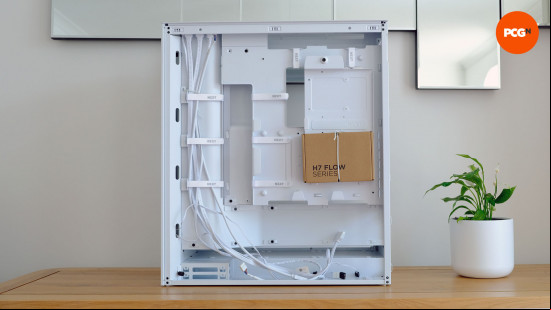 NZXT H7 Flow RGB 2024 review: Rear interior