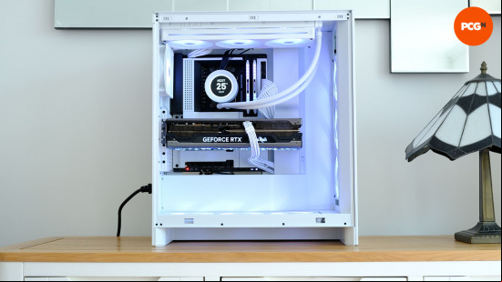 NZXT H7 Flow RGB 2024 review: PC built into case with NZXT AIO cooler