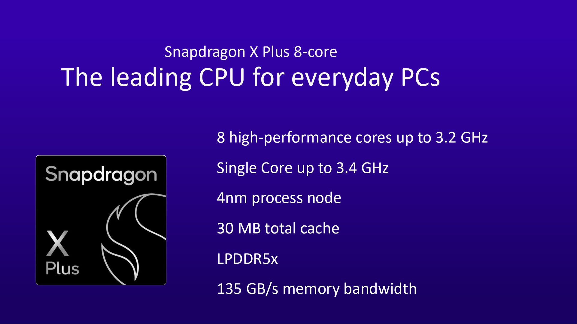 qualcomm snapdragon x plus 8 core overview