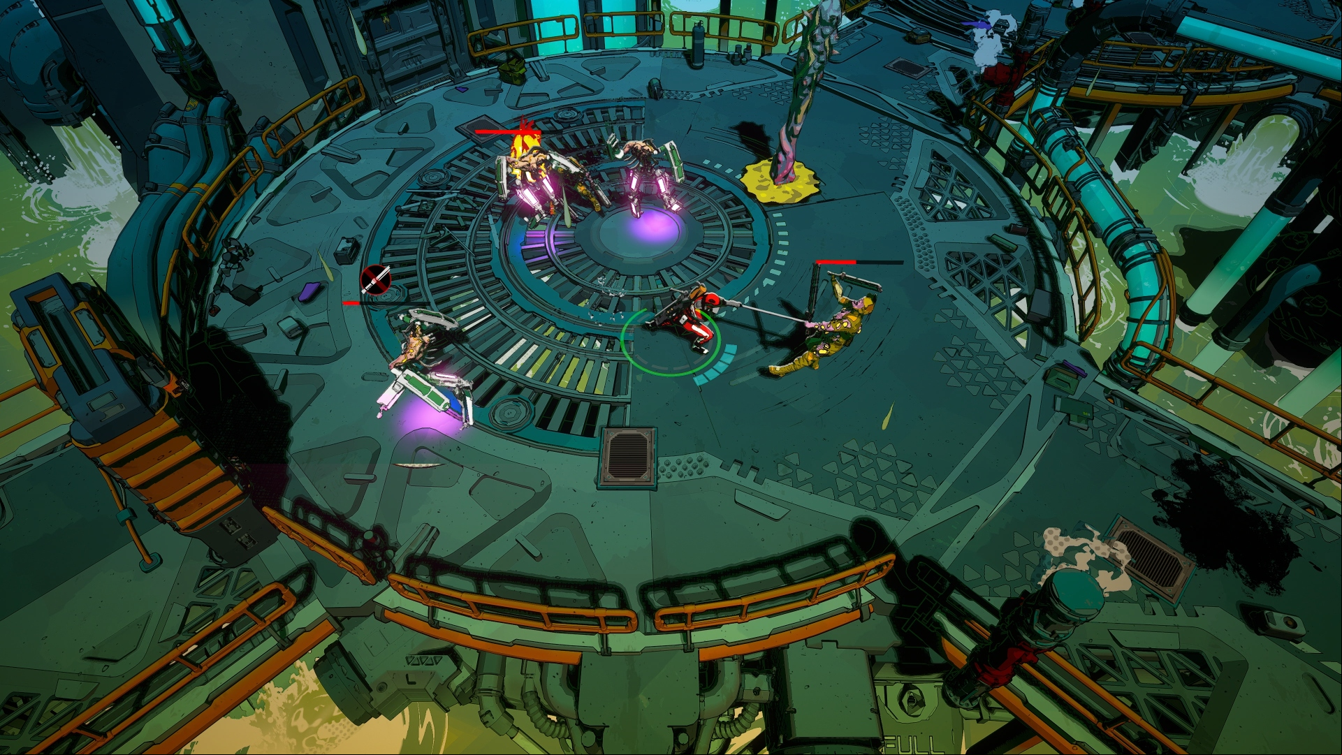 Redacted Steam roguelike game: A battle from Striking Distance roguelike game Redacted