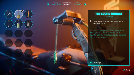 Star Wars Outlaws Twitch drops: The Star Wars Outlaws trinket collection in-game.