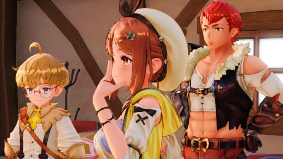 Atelier Ryza - Three anime characters.