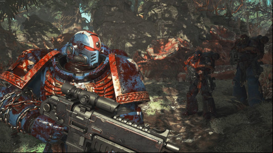 Best Space Marine 2 mods: a bloodied up Space Marine