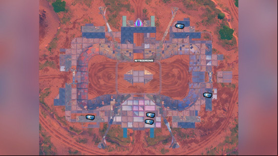 Fortnite Avengers Chest locations in the Nitrodrome