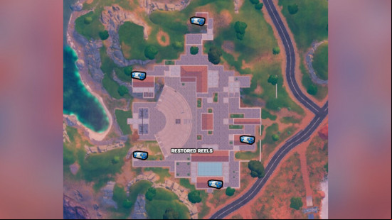 Fortnite Avengers Chests in Restored Reels