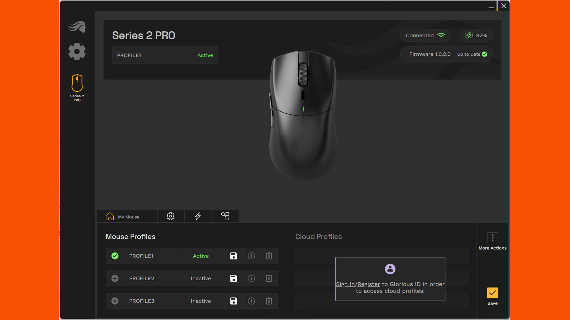 glorious series 2 pro glorious core software profiles