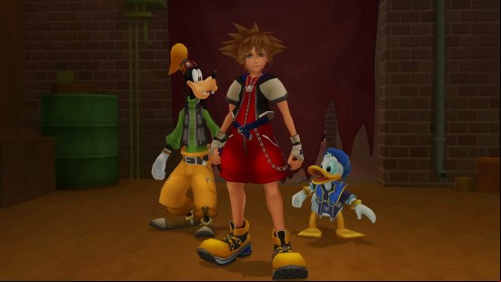 Best JRPGs: Sora, Donald, and Goofy in Kingdom Hearts 2