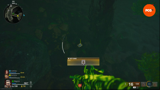 Black Ops 6 Terminus easter egg main quest: the key card on the ocean floor