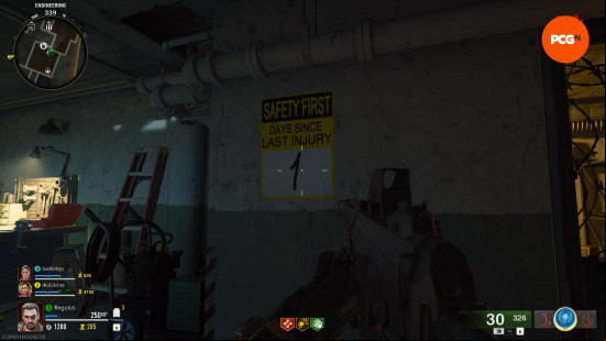 Black Ops 6 Terminus easter egg main quest: a days since accident sign