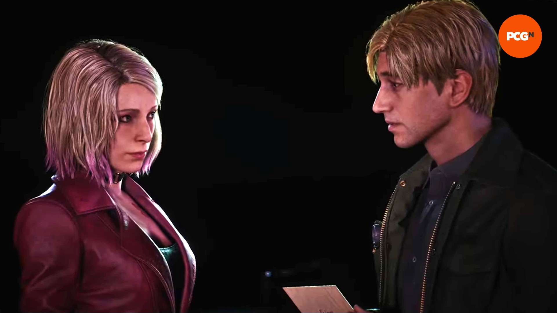 Maria and James converse in the Silent Hill 2 "Maria" ending.