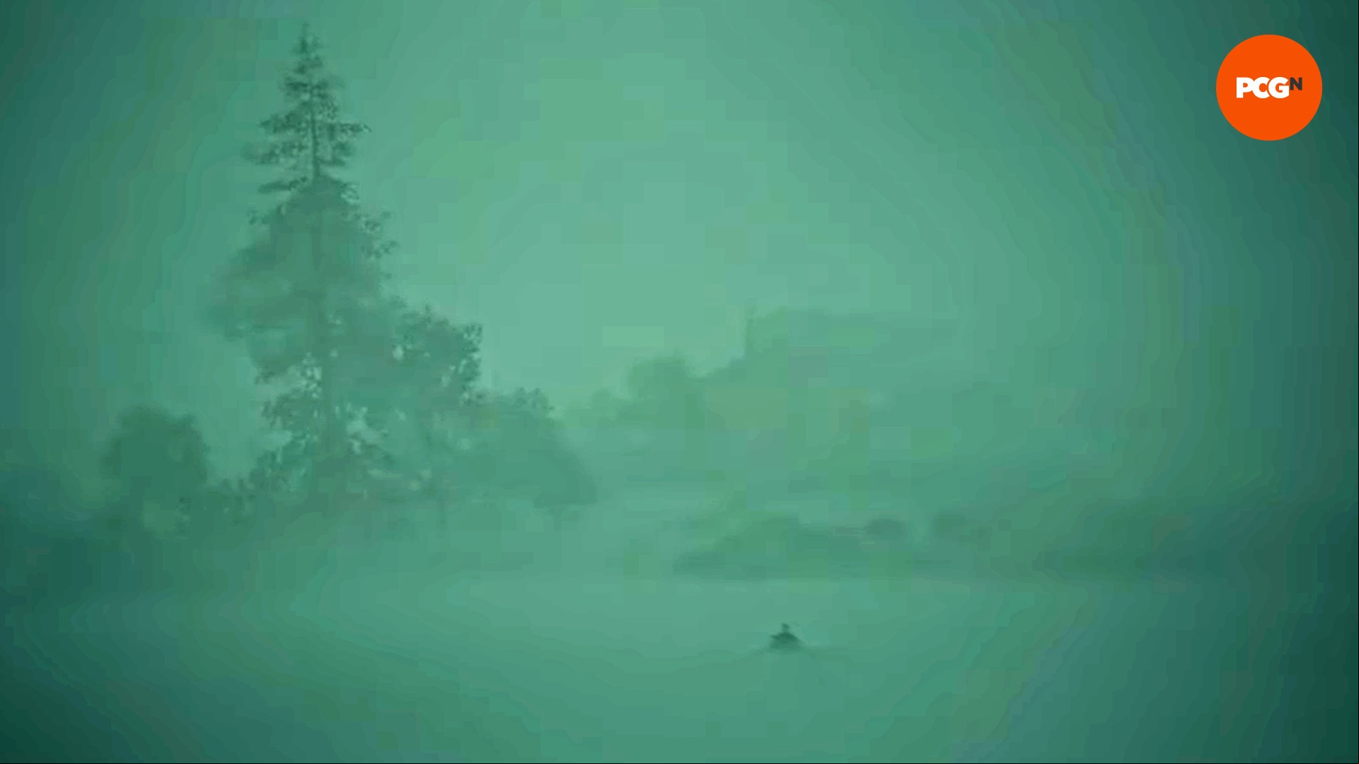 James crosses Toluca Lake in the Silent Hill 2 "Rebirth" ending.