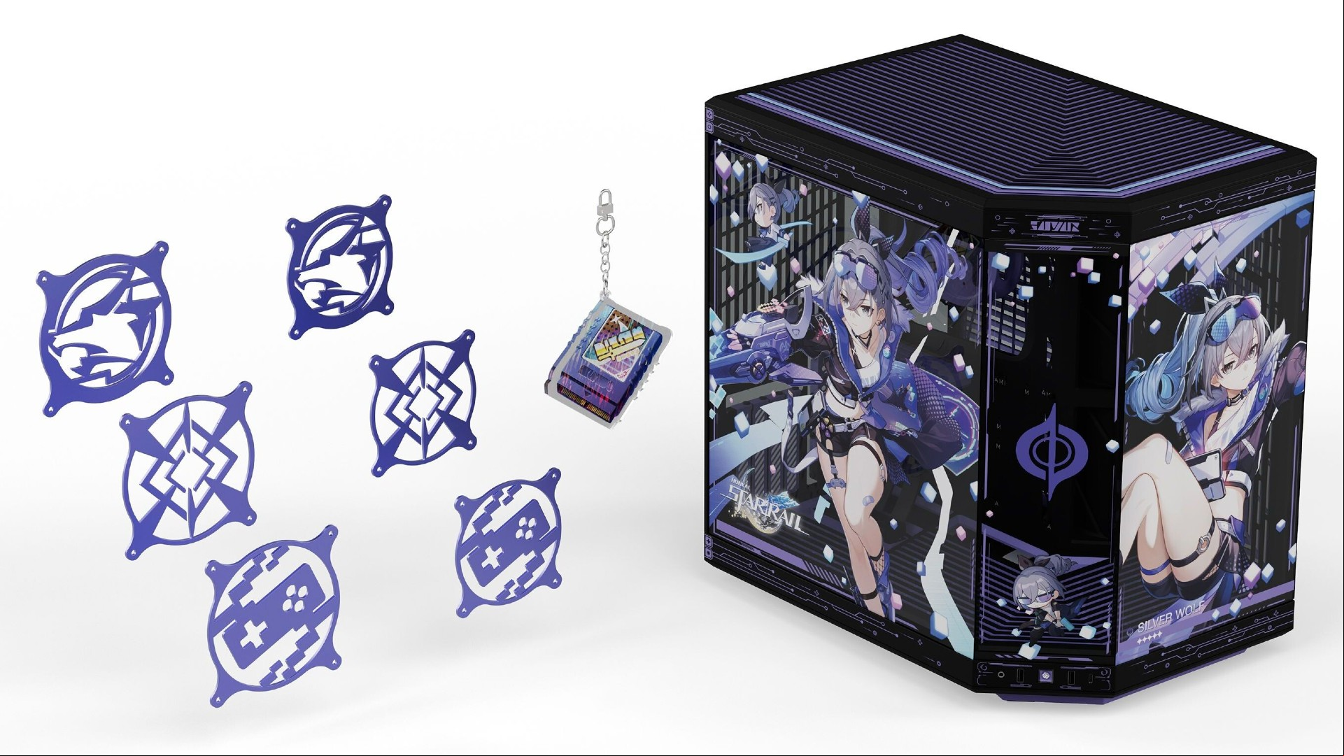 Hyte Y70 Silver Wolf bundle