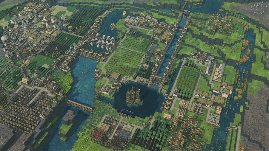 A bustling metropolis of beavers spans huge distances.