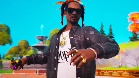 Best Fortnite skins: Snoop Dogg wearing a grey jacket