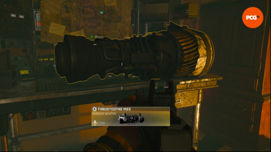 The Thrustodyne M23, required as part of the Aetherella statues easter egg.
