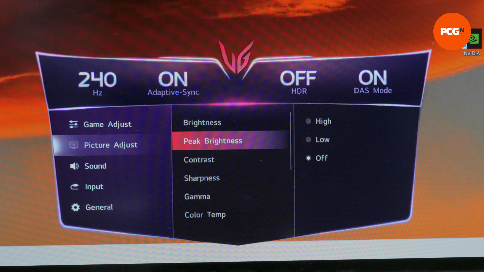 lg ultragear 32gs95ue review 20 osd menu 2