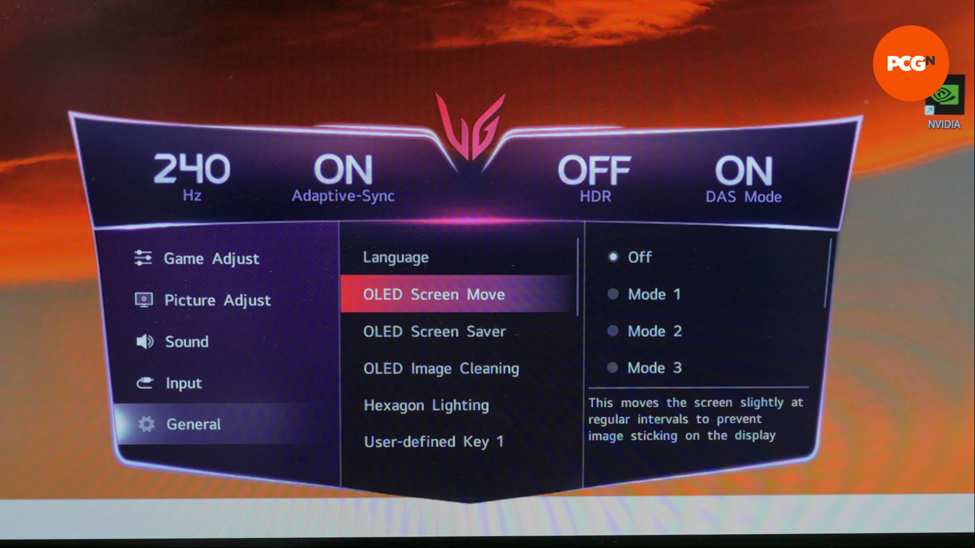 lg ultragear 32gs95ue review 21 osd menu 4