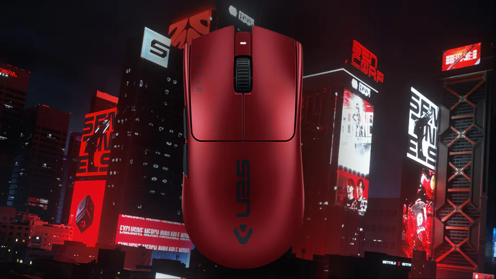 Razer Viper V3 Pro Sentinsl Edition top view