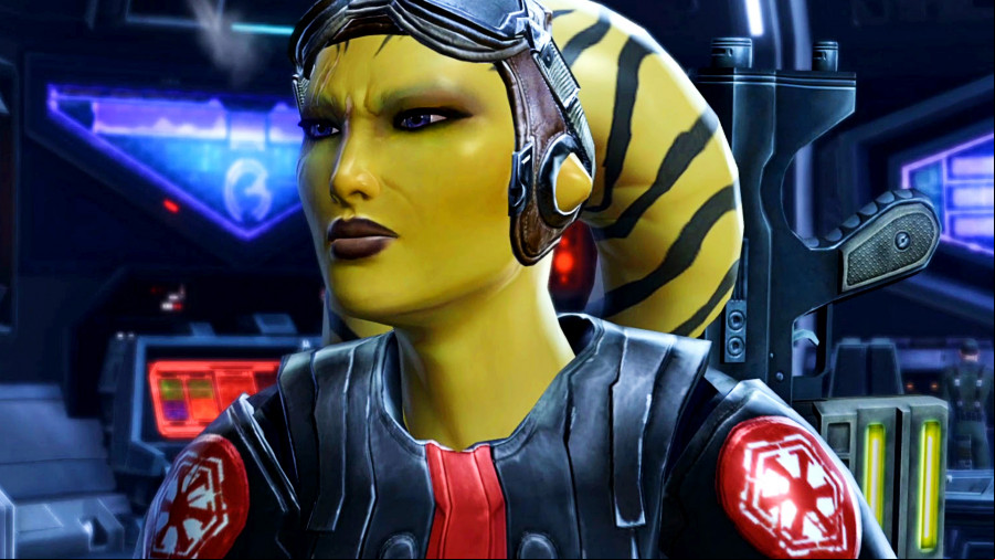 Star Wars The Old Republic - A goggles-wearing Twi'lek
