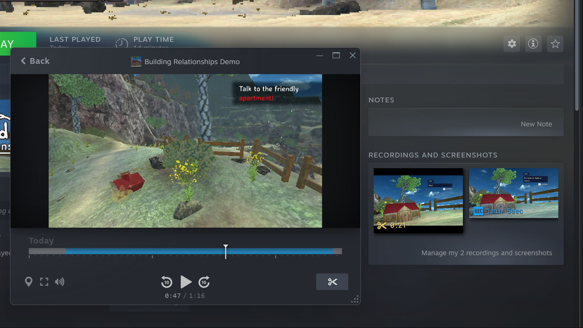steam game recording storage location