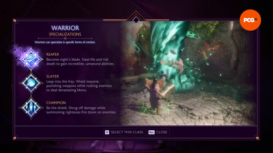 dragon age veilguard reaper specialization tooltip